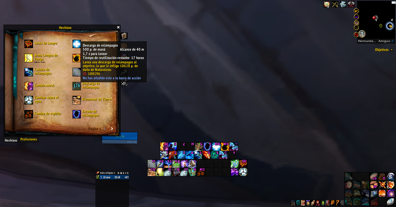 [Shadowlands]: Bug Poder Chaman - Inválido - Firestorm