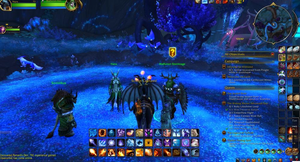 The Price - Malfurion doesn't react to complete the quest.jpg